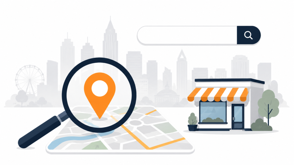 Local SEO visibility for Atlanta businesses on Google